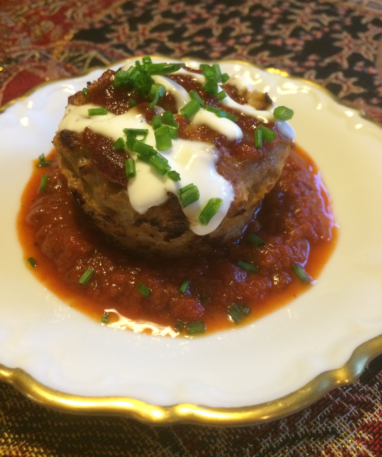 Mini Turkey Meatloaf