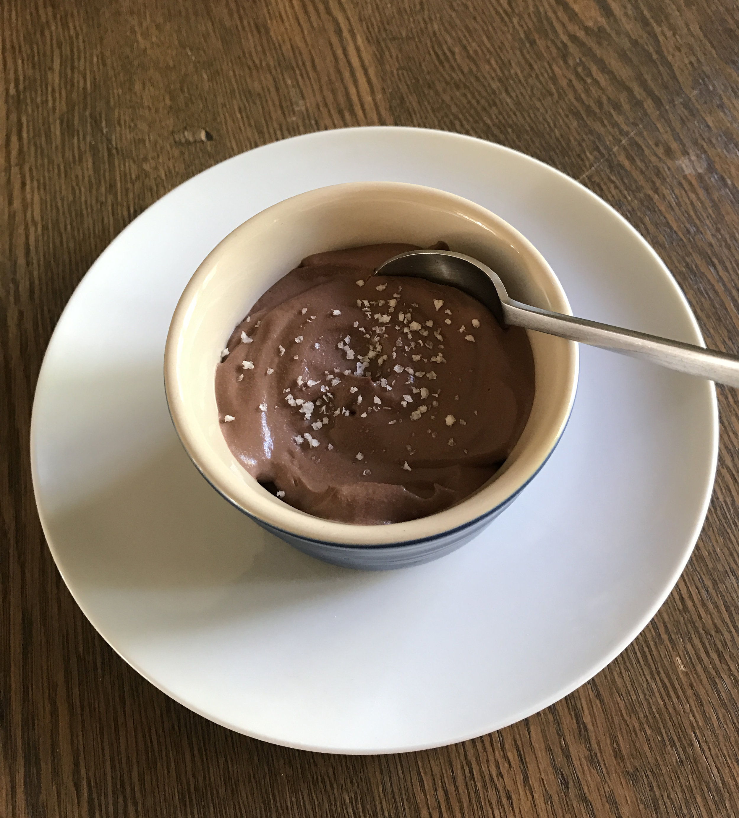 Chocolate + Earl Gray Pudding