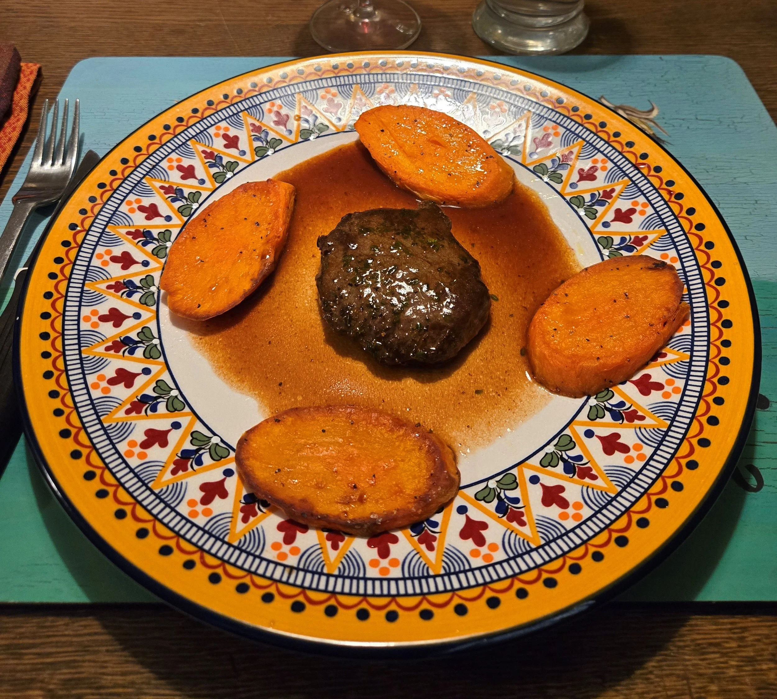 Venison Steaks in Sweet &amp; Sour Sauce