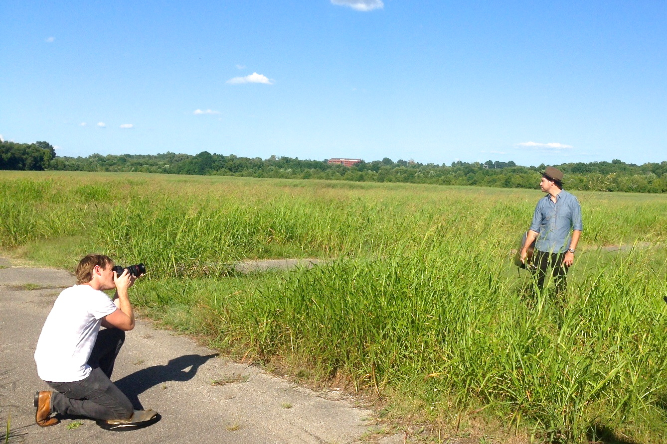 Behind the shoot