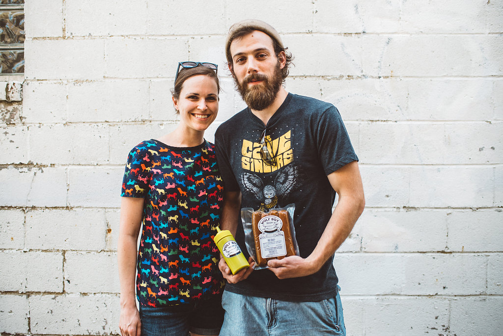 Emily Richardson and Chef Matt Baber of Wolf Boy Provisions