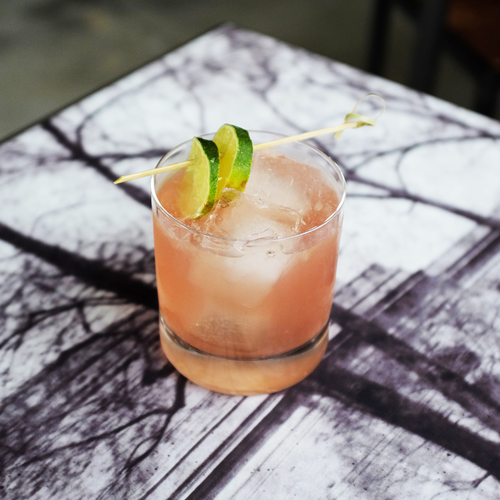 GIN DAISY Ingredients: Watershed Bourbon Gin | Cointreau | House-made Grenadine | Lime