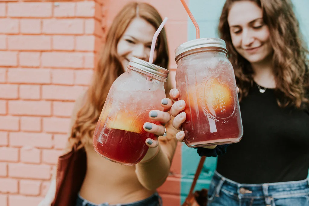 The most amazing mason jar lemonade from T’s Concessions.