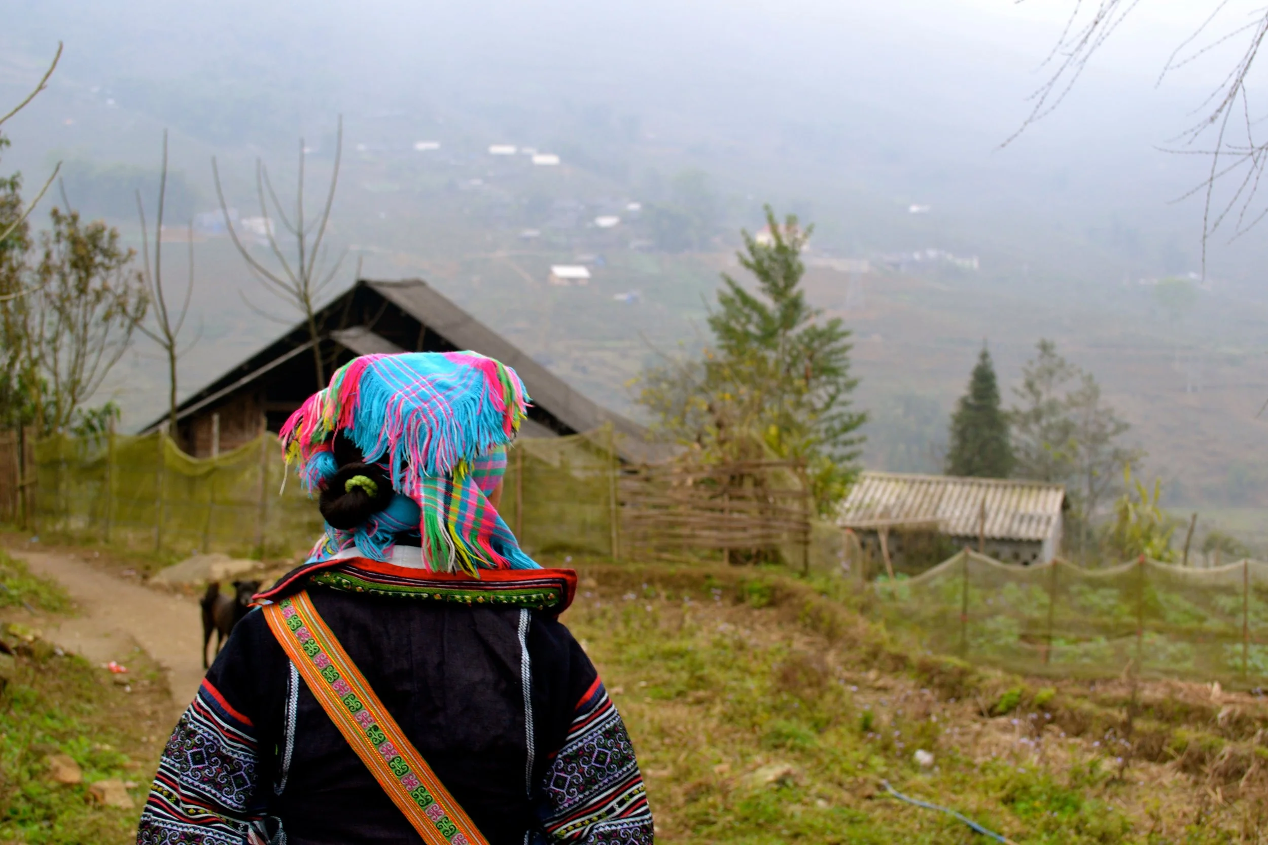 Following our homestay guide in Sapa
