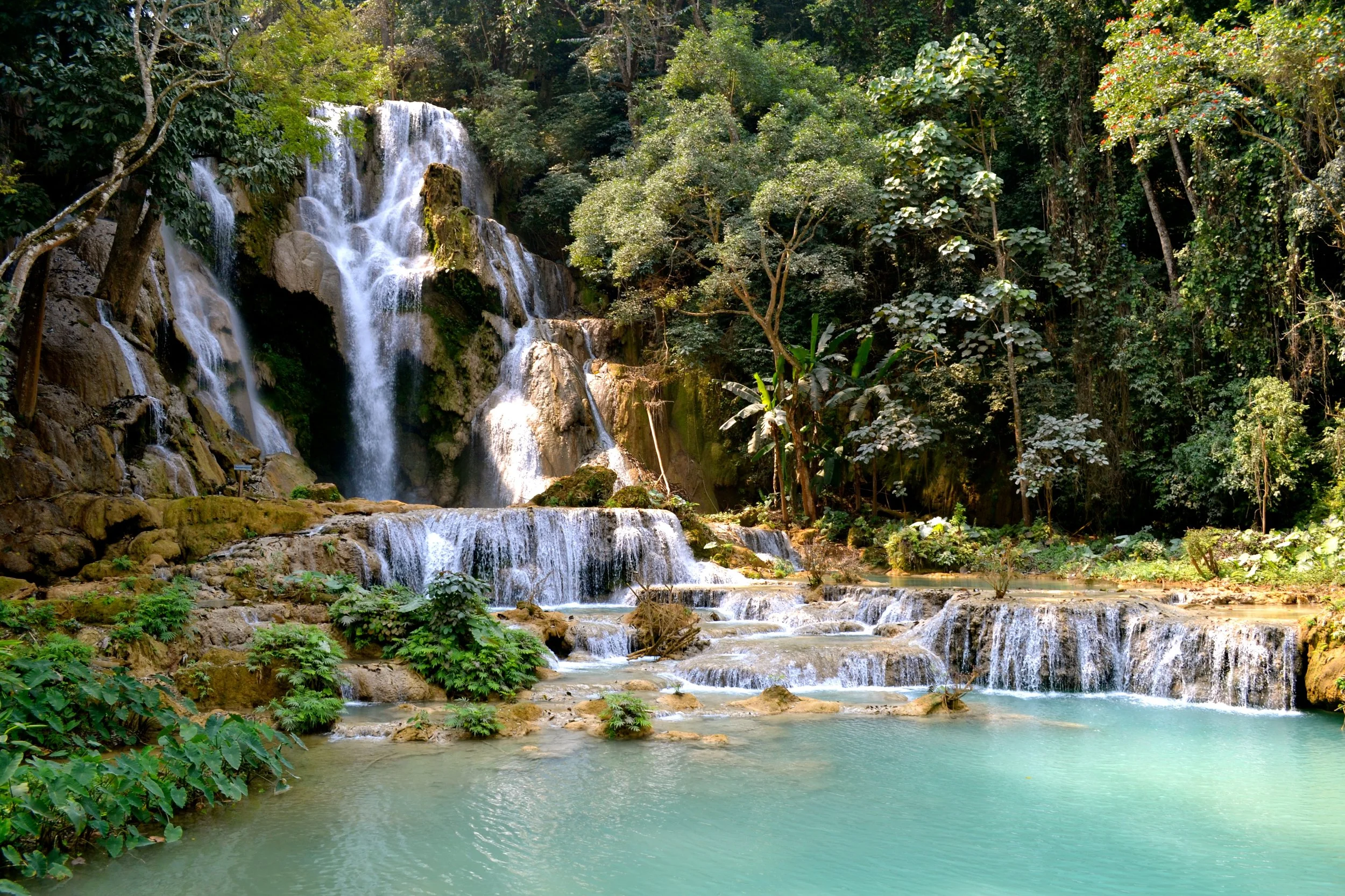 Kaung Si Waterfalls
