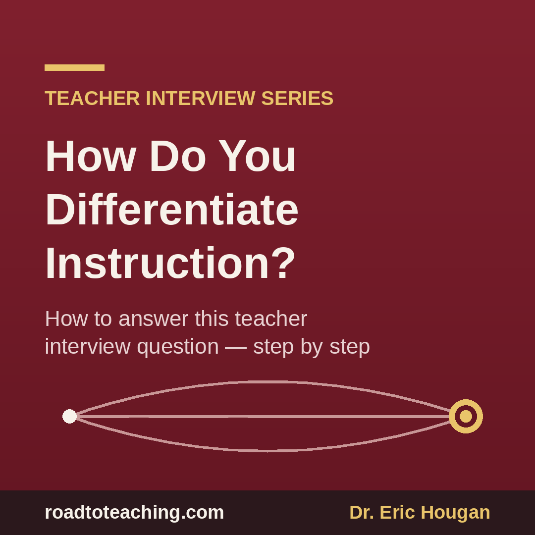 How Do You Differentiate Instruction? How to Answer This Teacher Interview Question