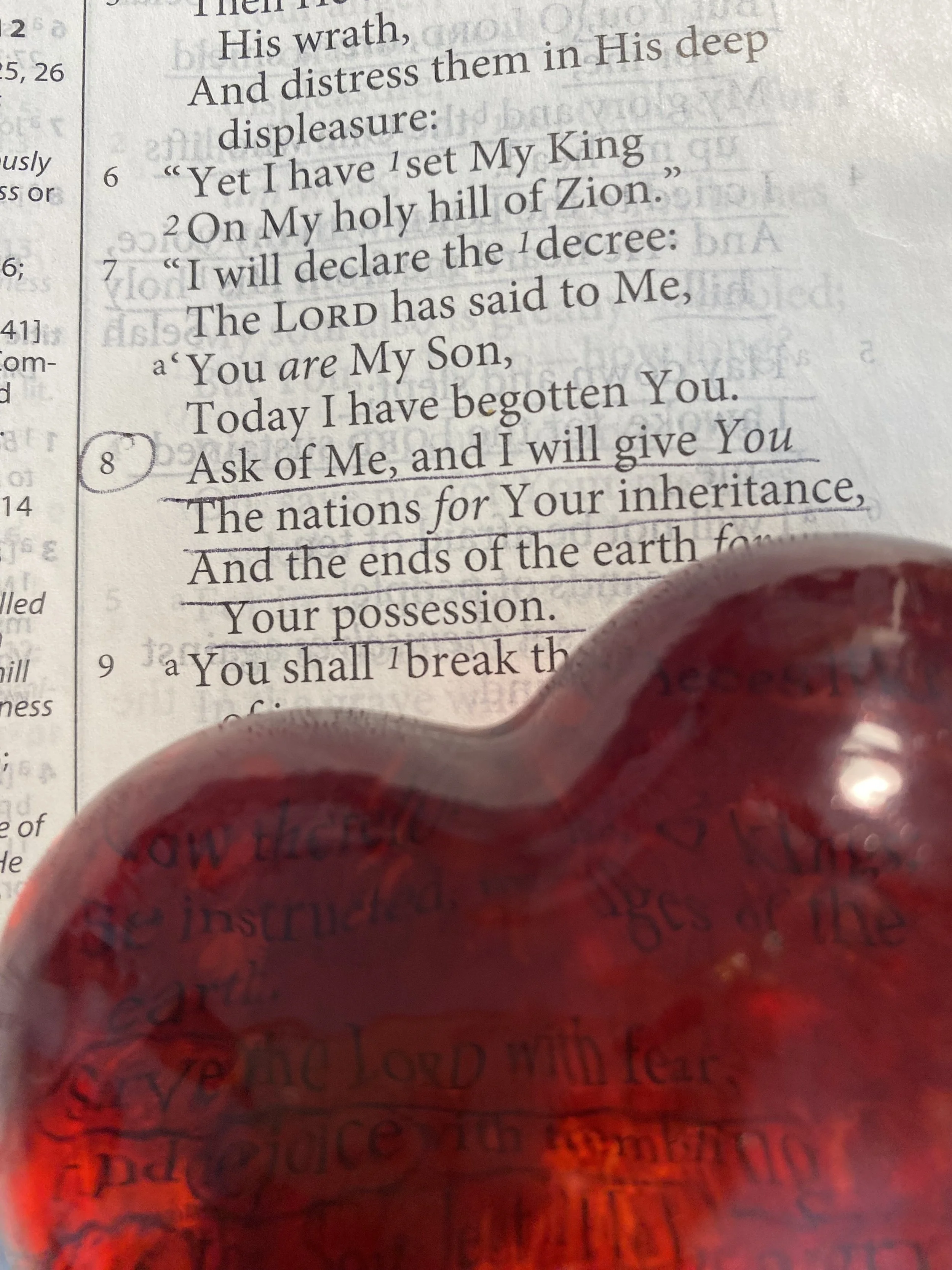 Live by the beat of My heart