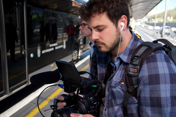 working in istanbul on a reportage about the elections in 2014