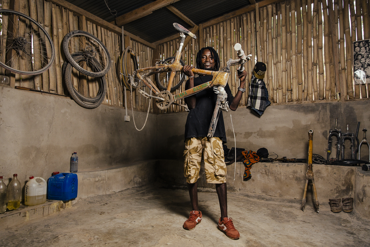 Bamboo Bikes - Ghana 2015