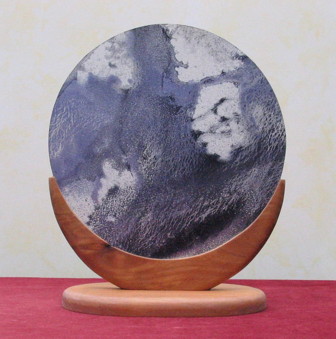 "Storm Warning #3" 2004 SOLD reverse side