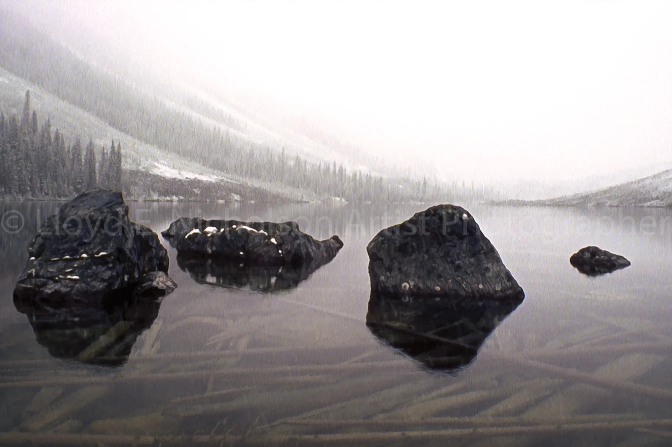 Consolation Lake, Alberta, Canada