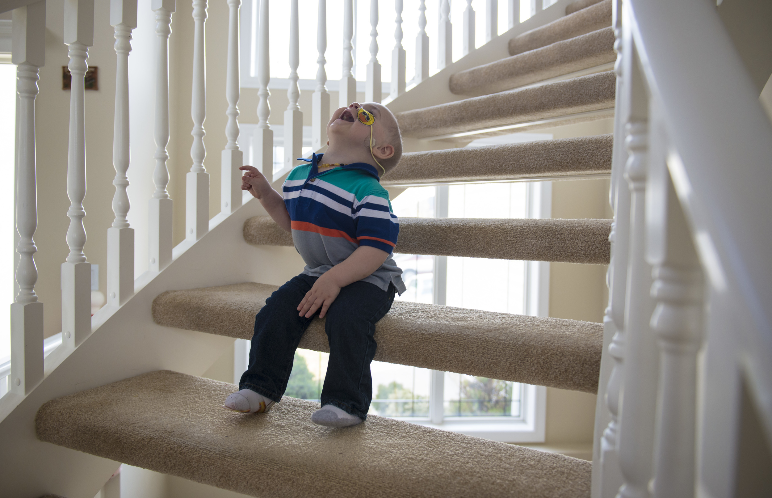 Two-year-old Dominic Rooney was diagnosed with acute myeloid leukemia 19 months before this photo was taken in 2015. His parents, Sean and Trish, consistently had to bring him from Medicine Hat to Calgary for treatment since 2013, and relied on the charity Helping Families Handle Cancer to help them pay for expenses.