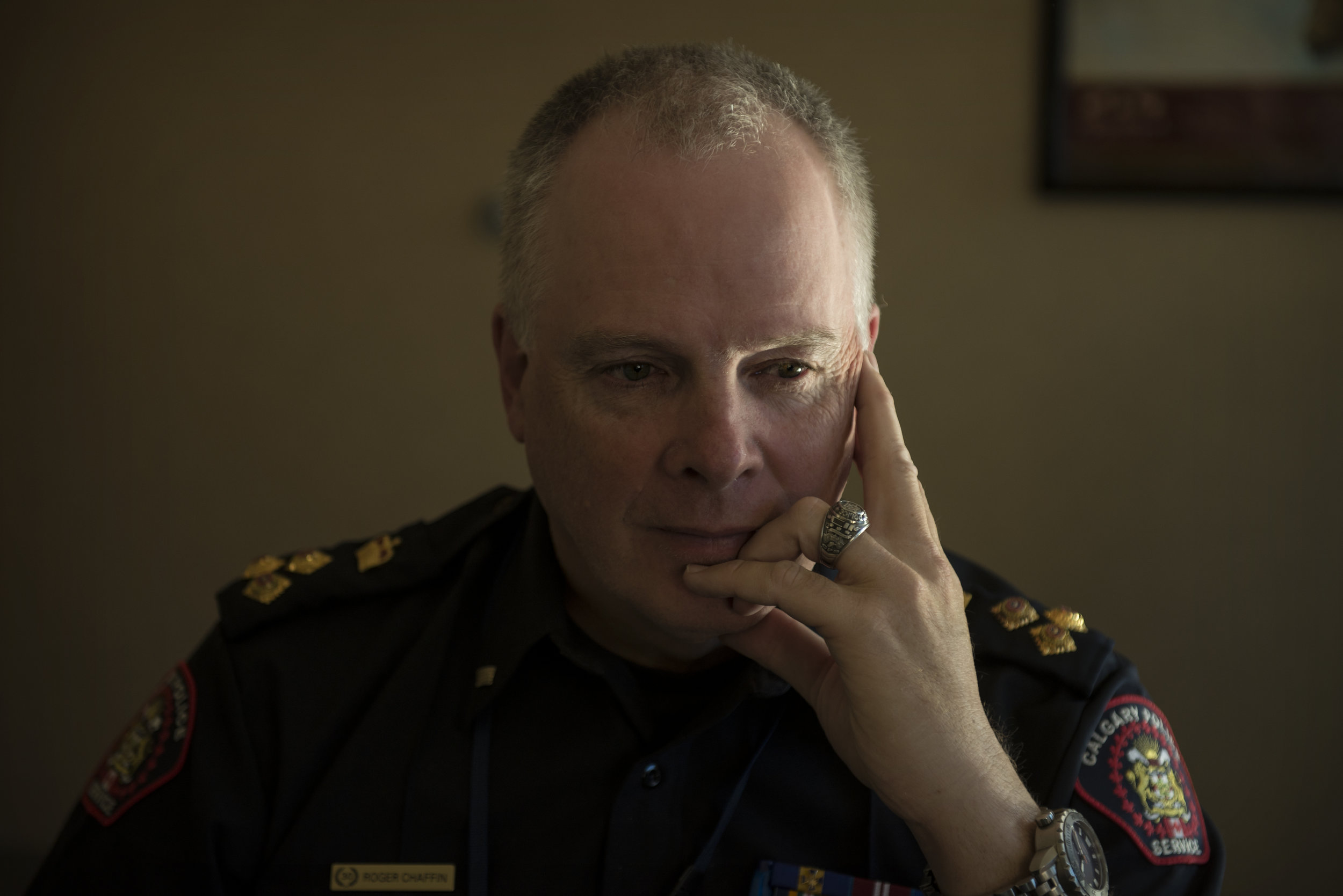 One year after taking the post, Calgary Police Chief Roger Chaffin said he hopes leadership development and assessing officer opportunity and workload will help improve internal struggles at CPS.