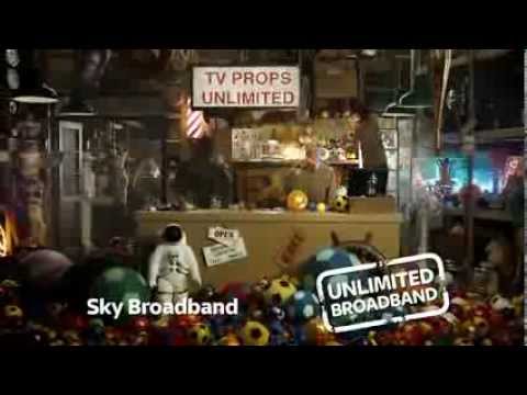Sky Broadband Late Late Show TV idents