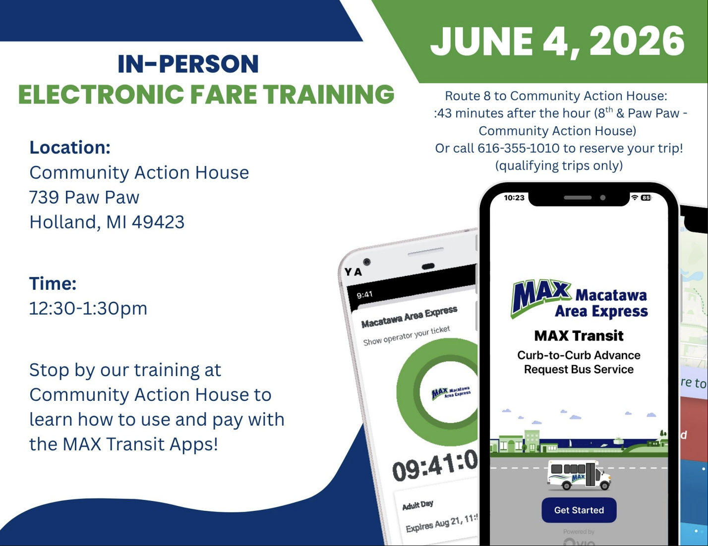 MAX TransitChanges and Training Session Flyer.png