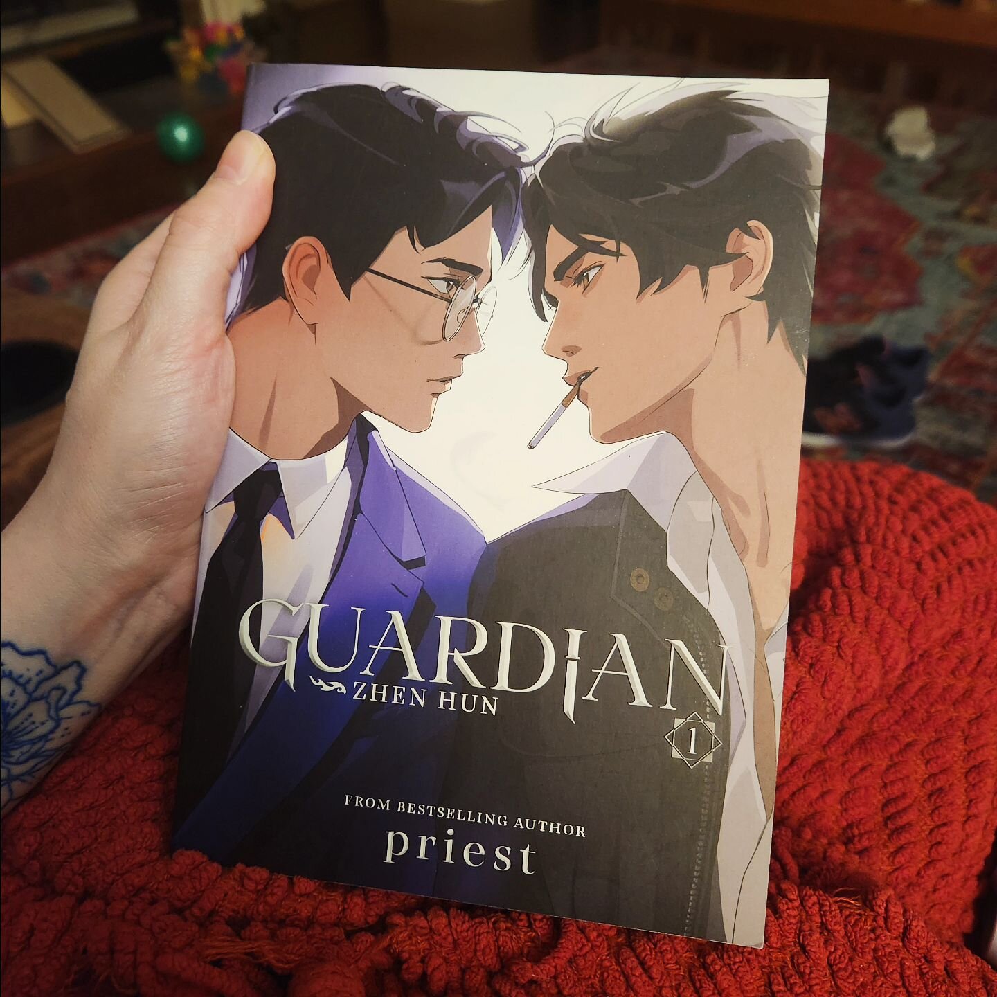 &quot;You need sleep.&quot;
I NEED ANSWERS. 😂😬

Started Guardian after watching a few episodes of the live action and it's FUN. The prelude sold me within one page and I'm only stopping because I ✨️lost track of time✨️ and now the house is about to