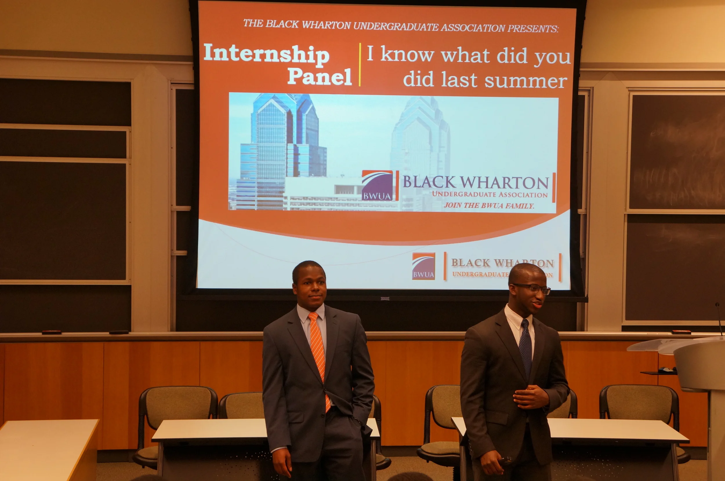 Internship Panel: I Know What You Did Last Summer