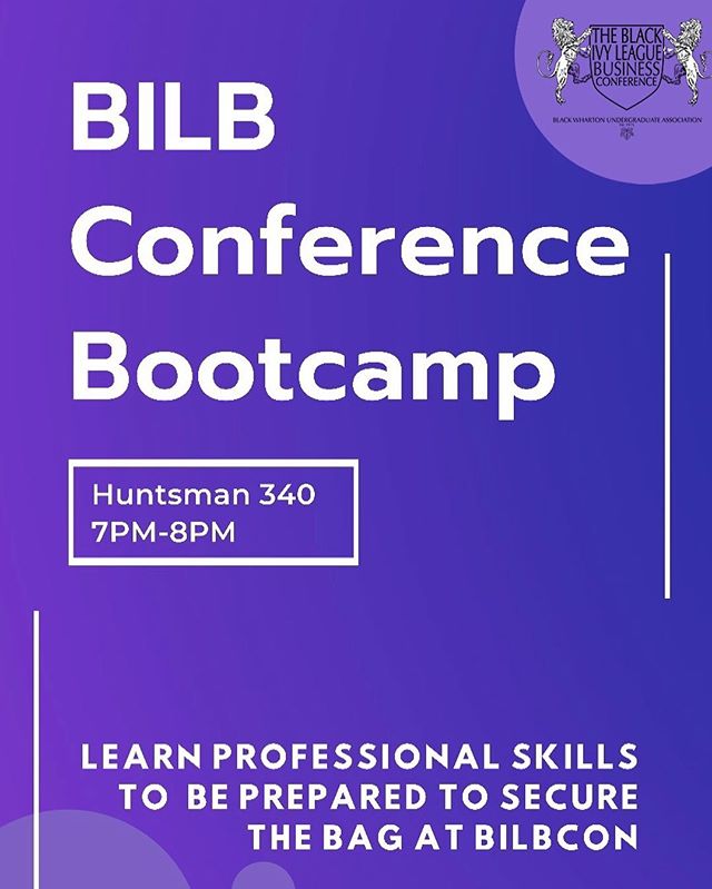 Attending BILBCon this Saturday? Want an Idea of what to expect? Come join Black Wharton at our BILBCon Bootcamp to learn about the in&rsquo;s and out of the conference, learn how to best prepare, and ask any questions you might have! Details for the