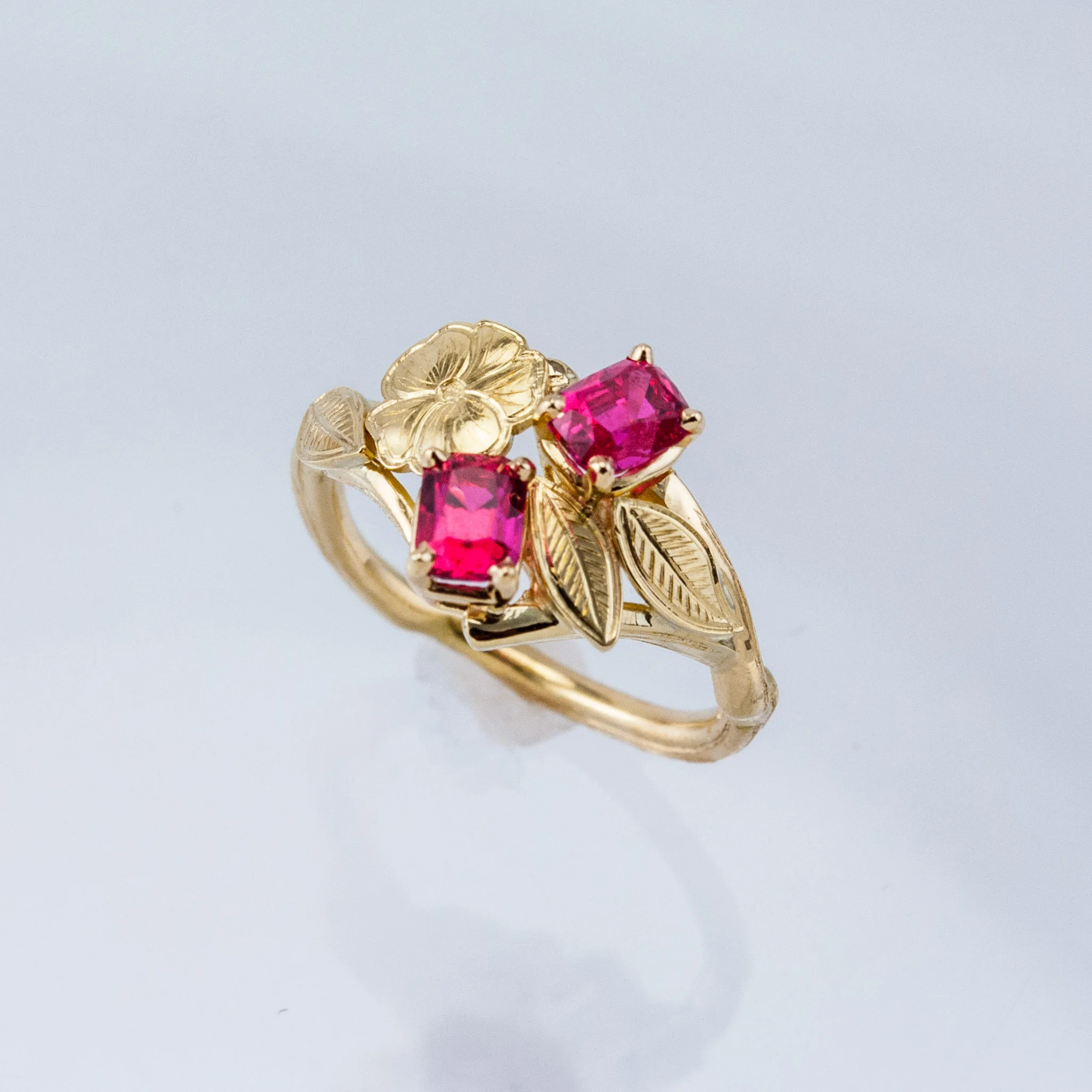 Cherry Twig Ring