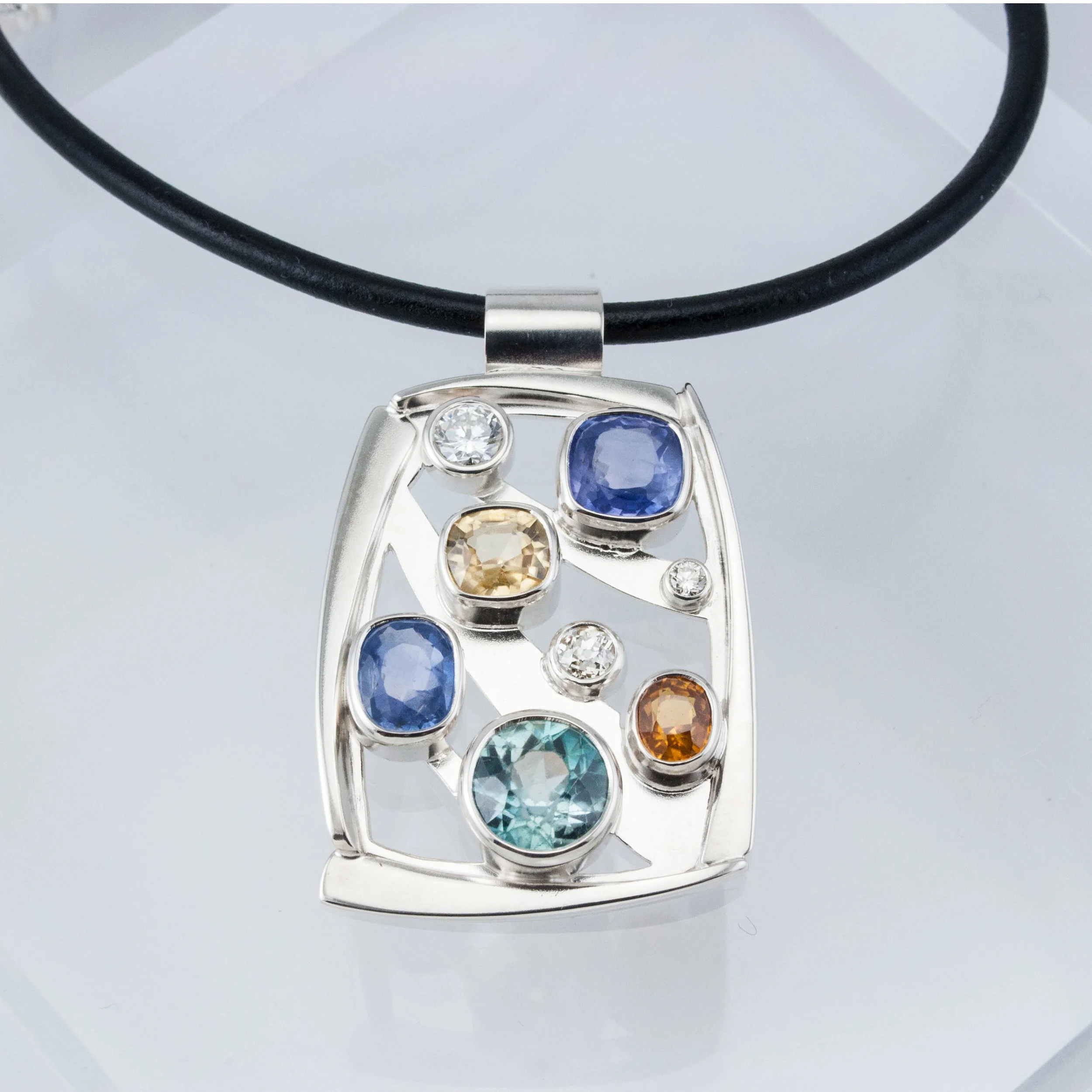 Custom Zircon Pendant