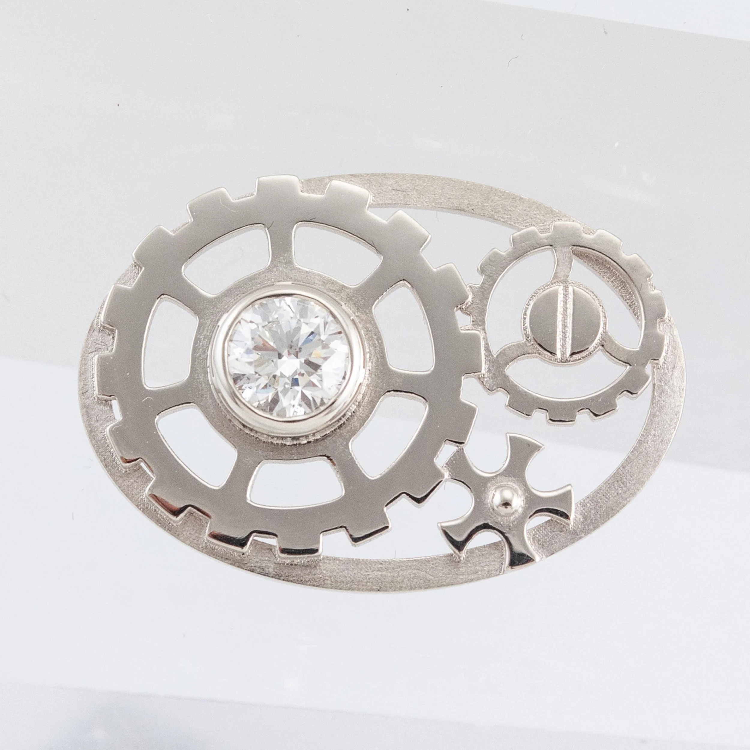 Custom Watch Gear Tie Tack