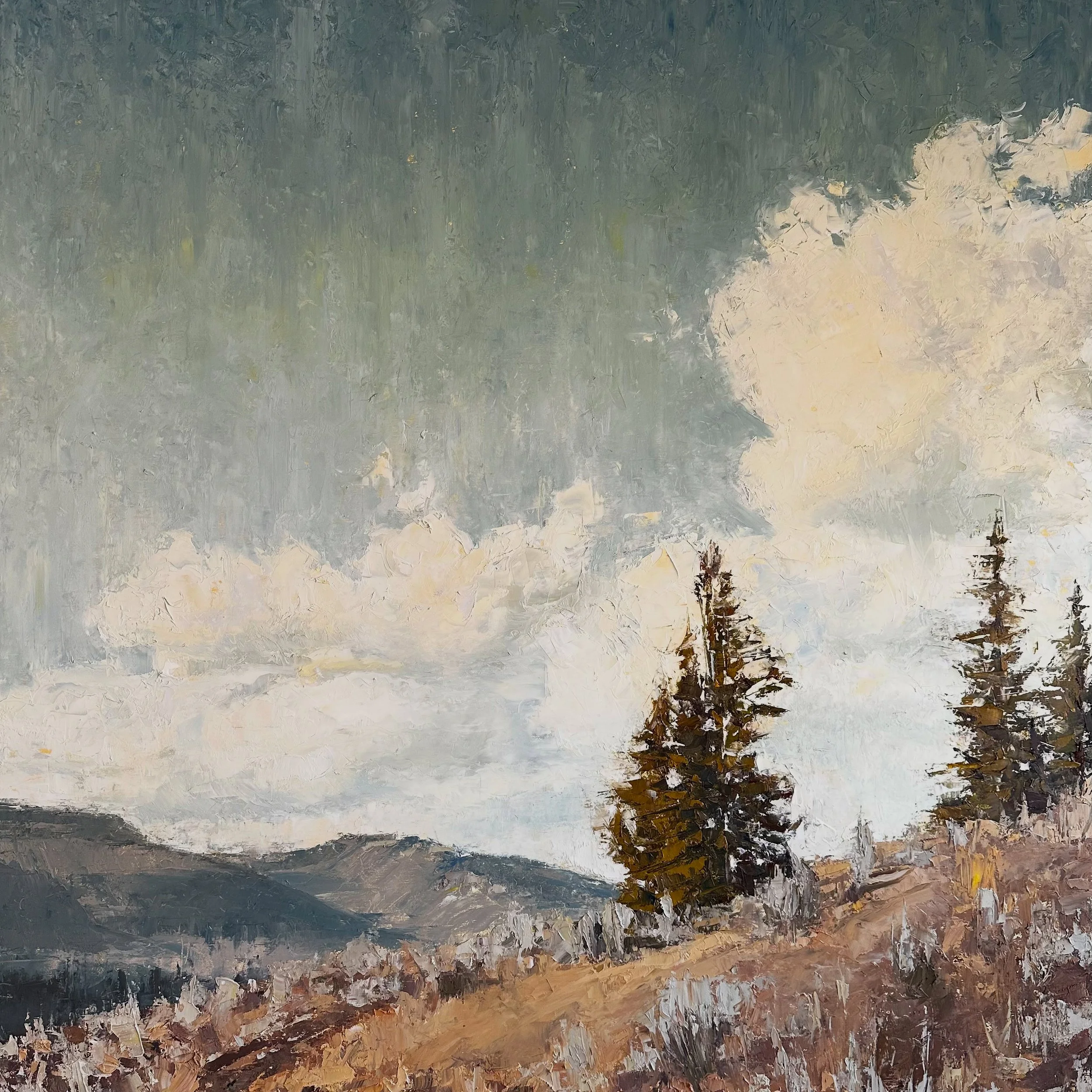 "Big Sky Country" • oil • 36 x 36in