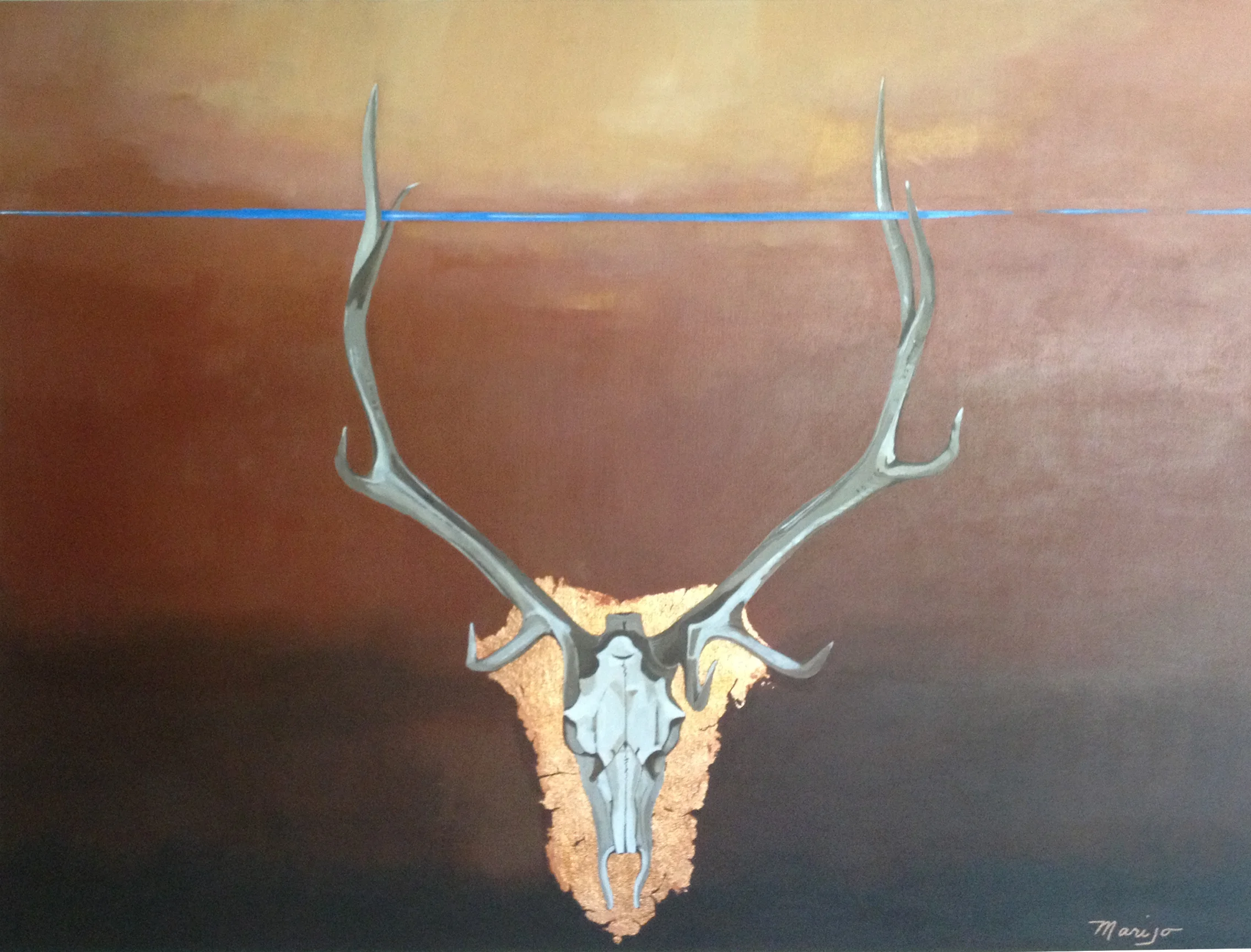 Scull on Copper