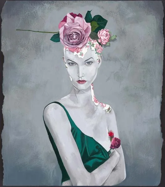 Under Her Spell

Oil & Mixed Media on Vintage Wallpaper
Mounted on Board with Plexiglass
33 × 27 in.
Original $2,800
Fine Art Prints Available