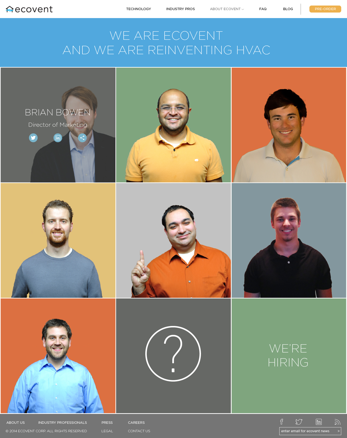 Team Page