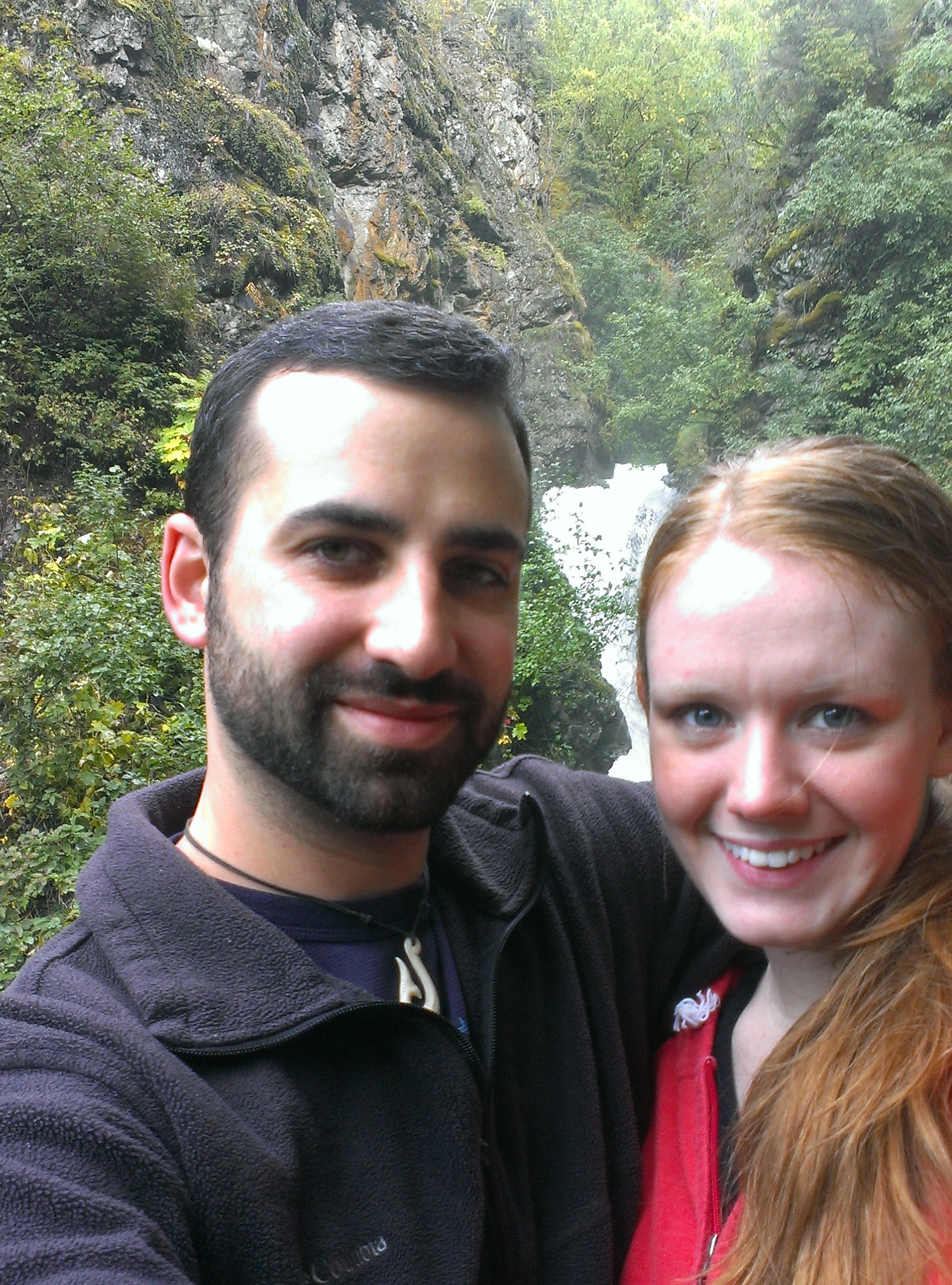 Gavin and his fiance Sydney Taylor hiking in Alaska.