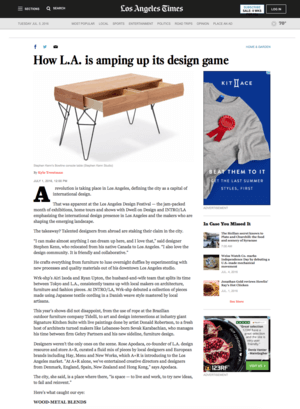 LA Times July 1, 2016