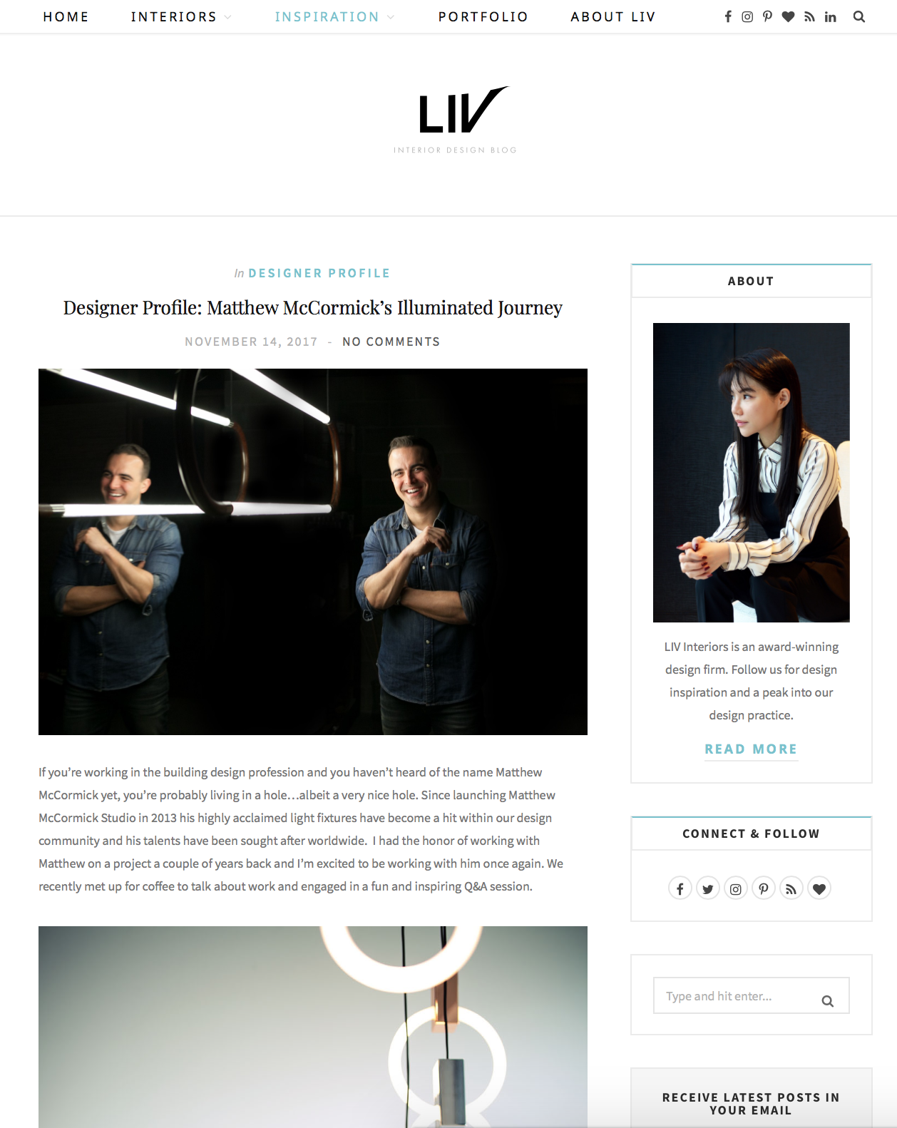 LIV Interior Design Blog November 14, 2017