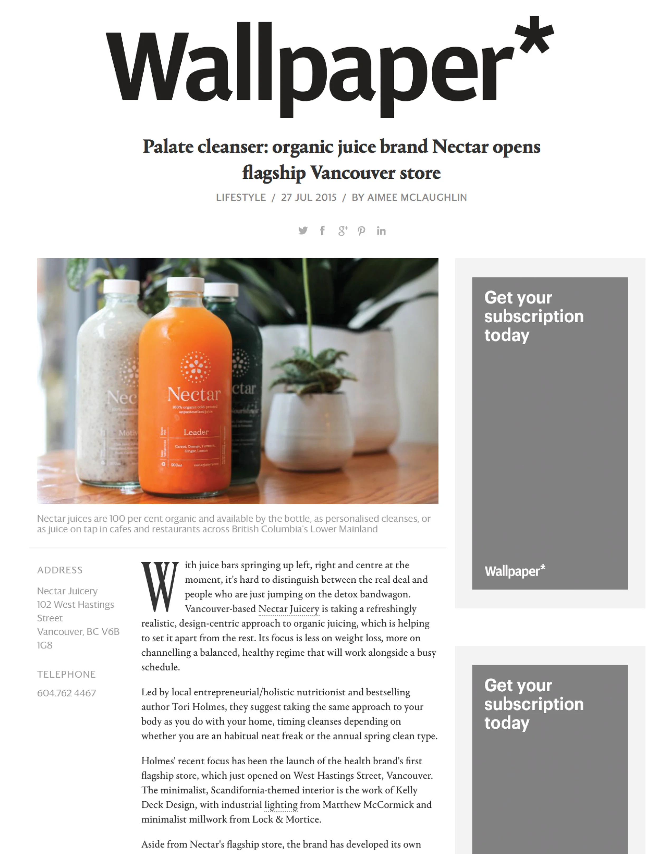Wallpaper* July 2015