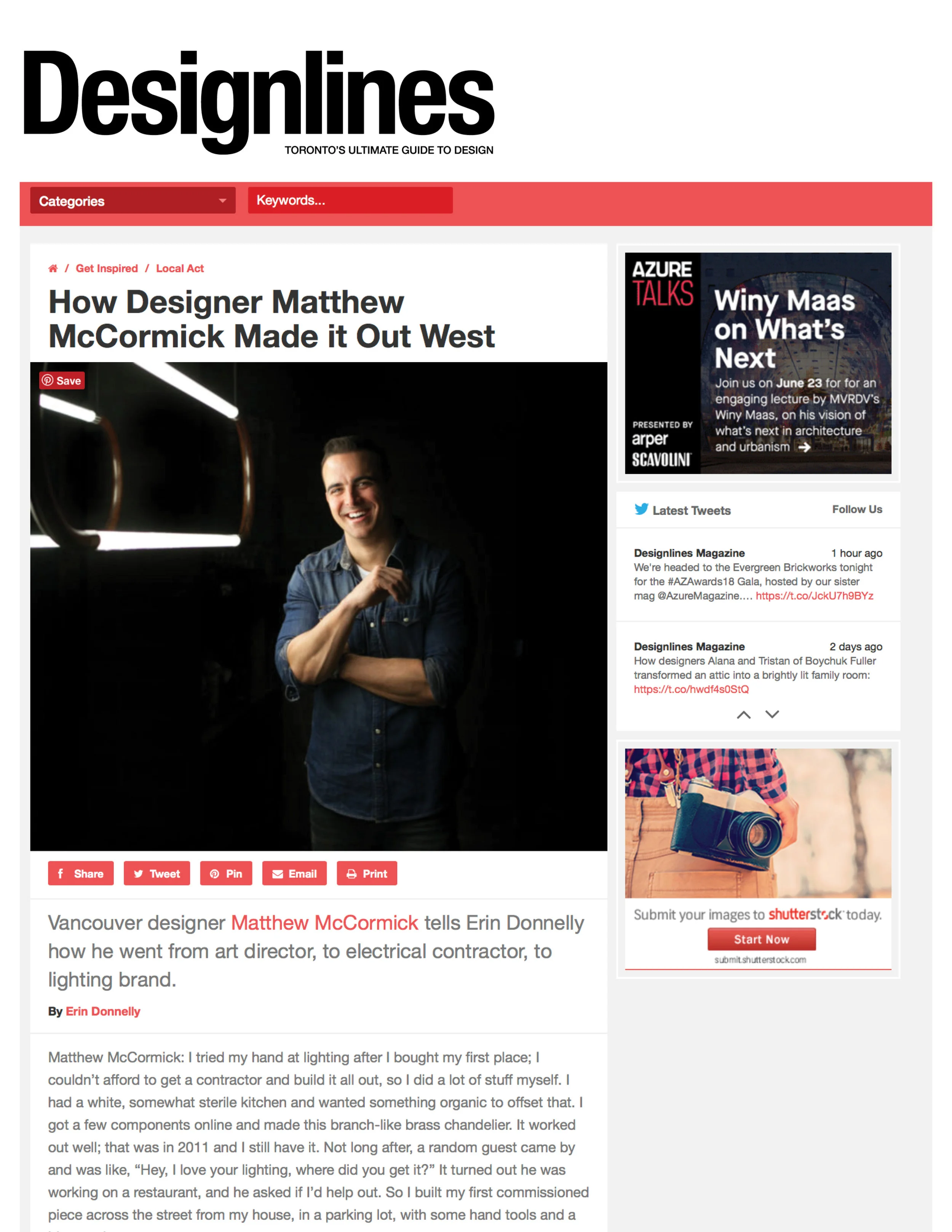 Designlines May 2018