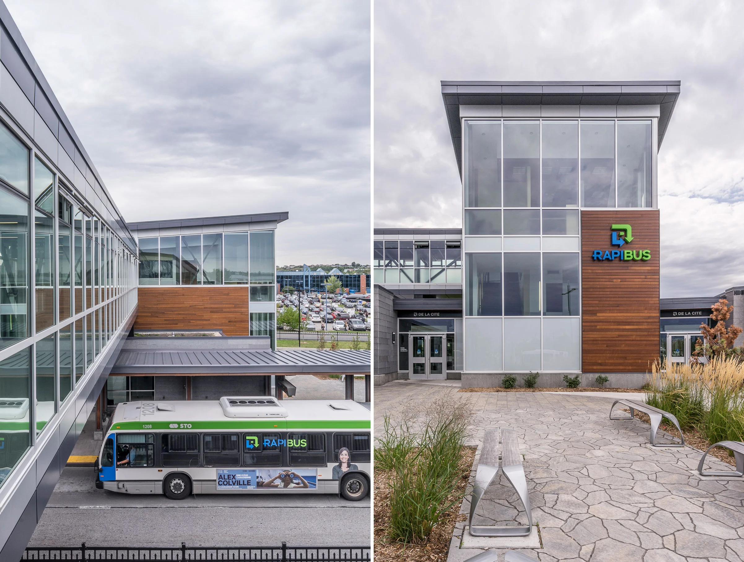 Station De la Cité - Rapibus / GCBD Architectes