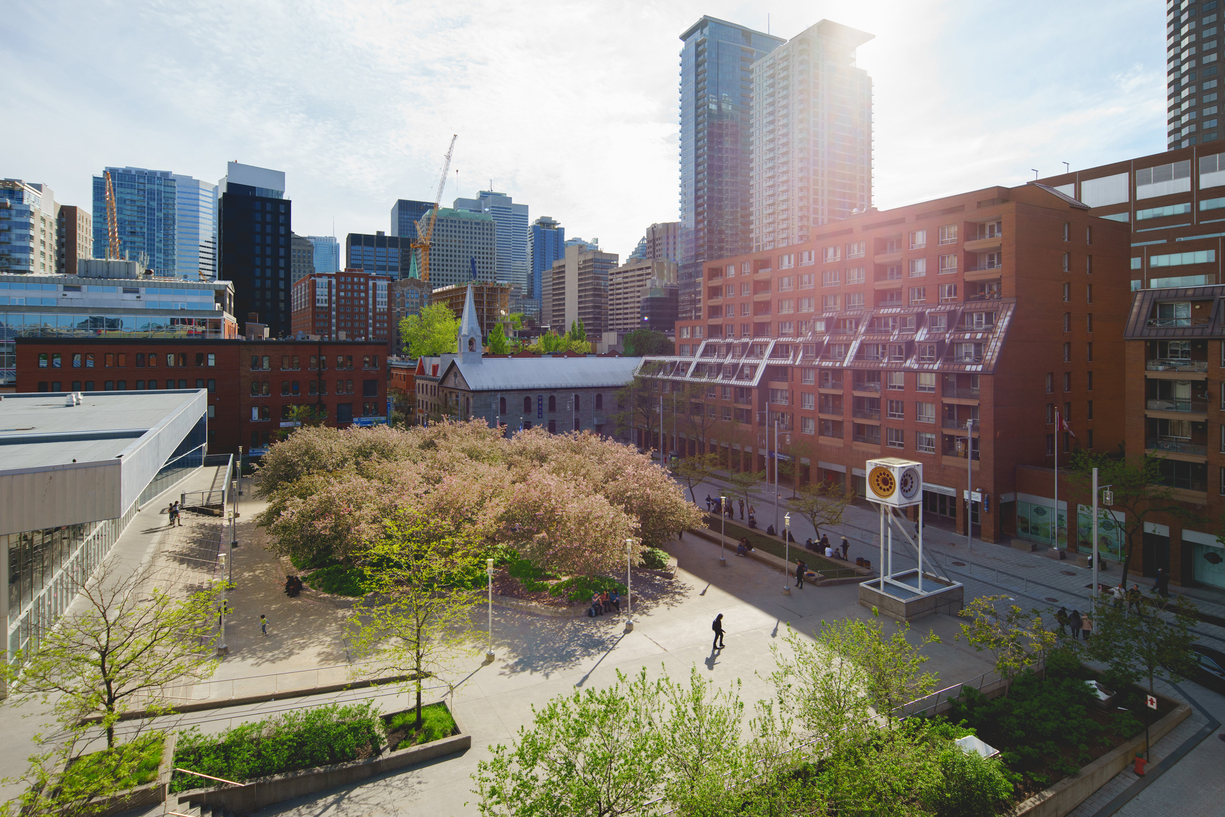   &lt;&lt;&lt;&lt;&lt; BACK  Esplanade du Palais des congrès -  Claude Cormier + Associés  © Raphaël Thibodeau  