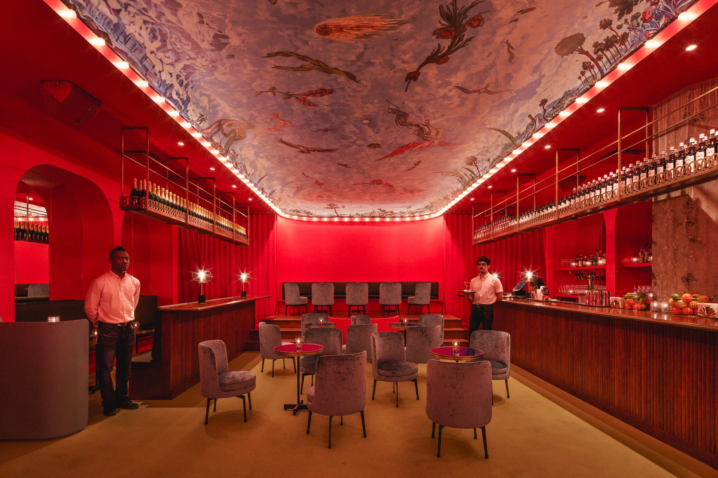<<<<< BACK Bar Vol de nuit, par Alain Carle Architecte © Raphaël Thibodeau