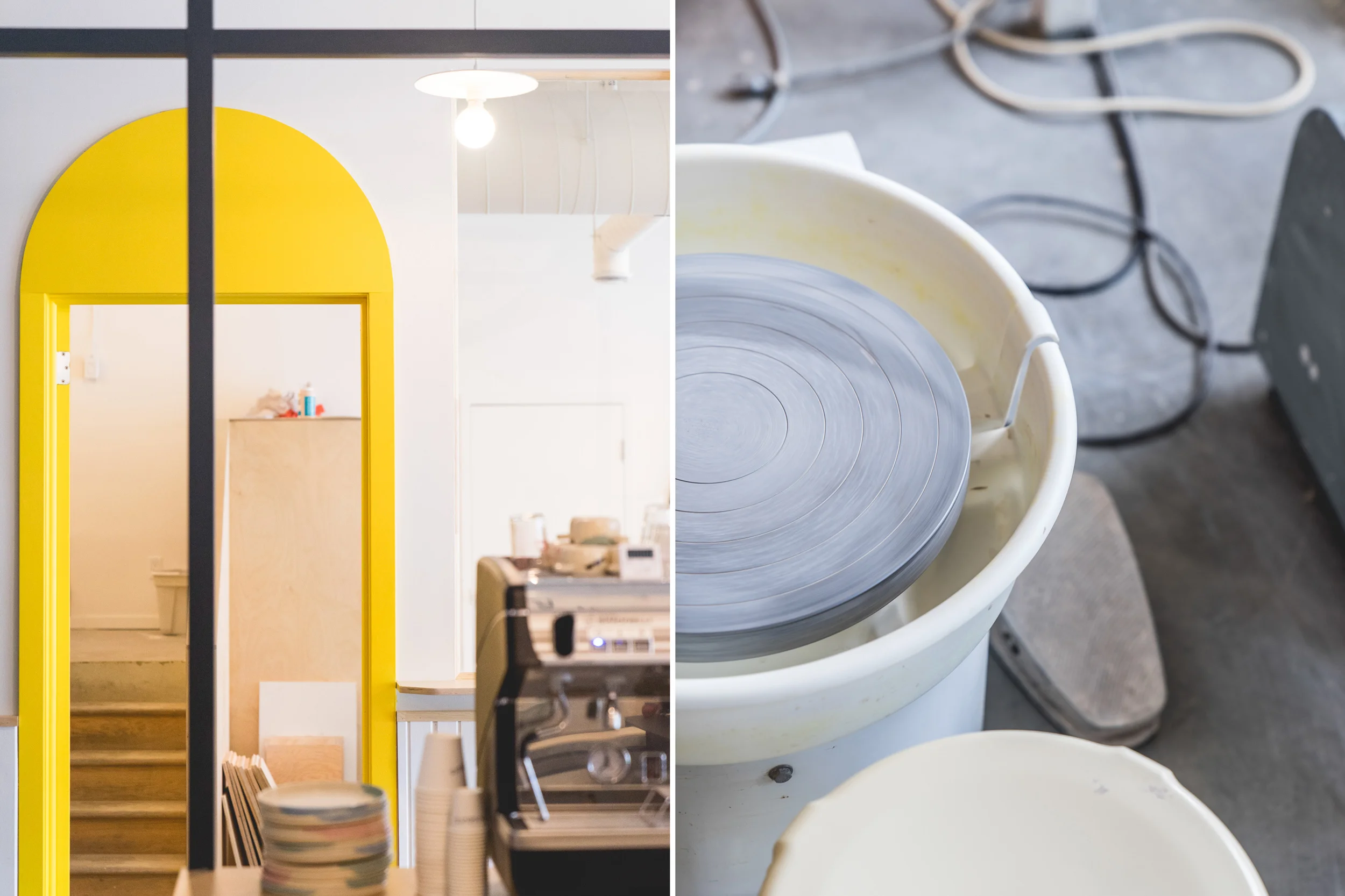 <<<<< BACK Café Les Faiseurs - Atelier Catherine Catherine © Raphaël Thibodeau