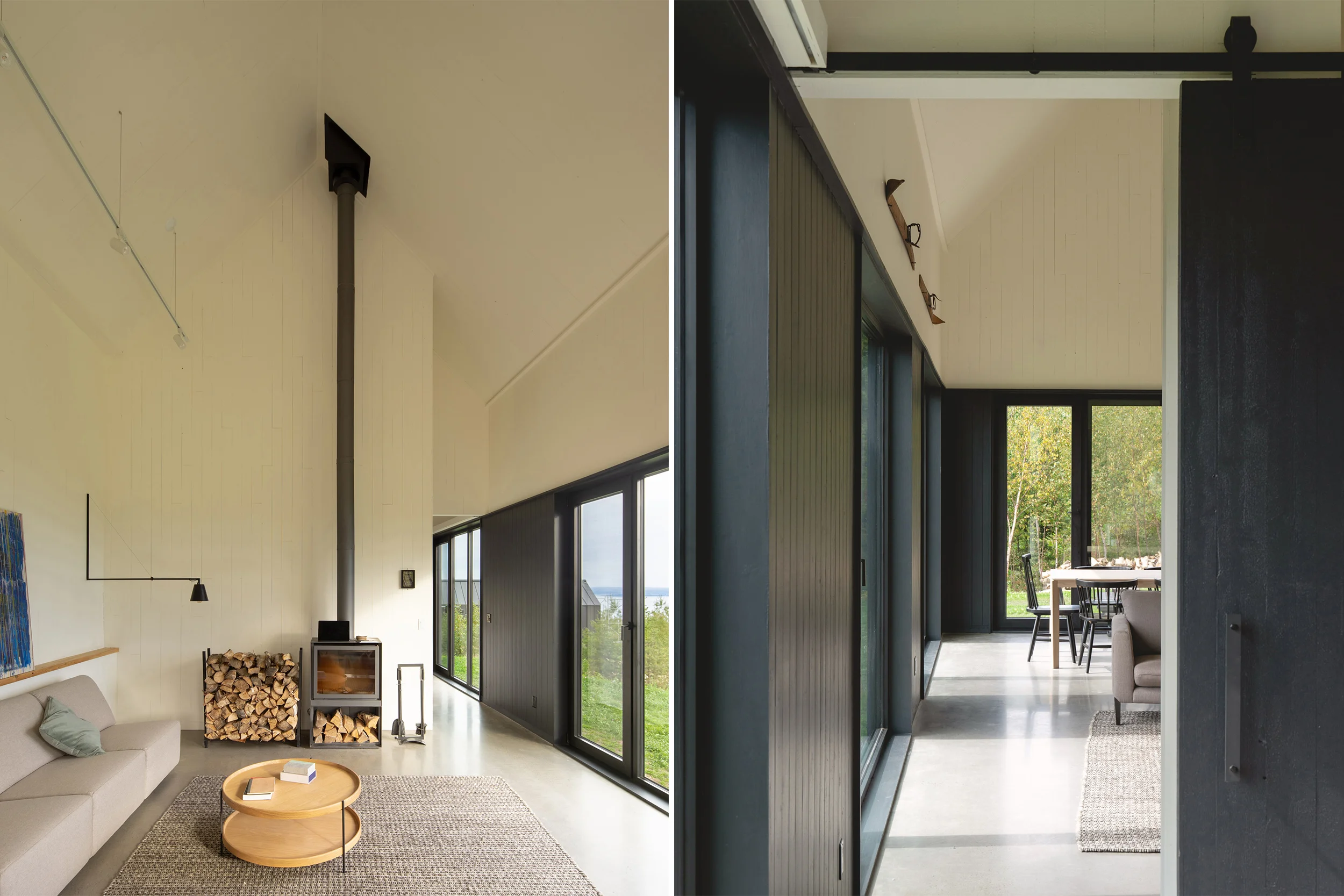 <<<<< BACK Les Roquals, par Alain Carle Architecte © Raphaël Thibodeau
