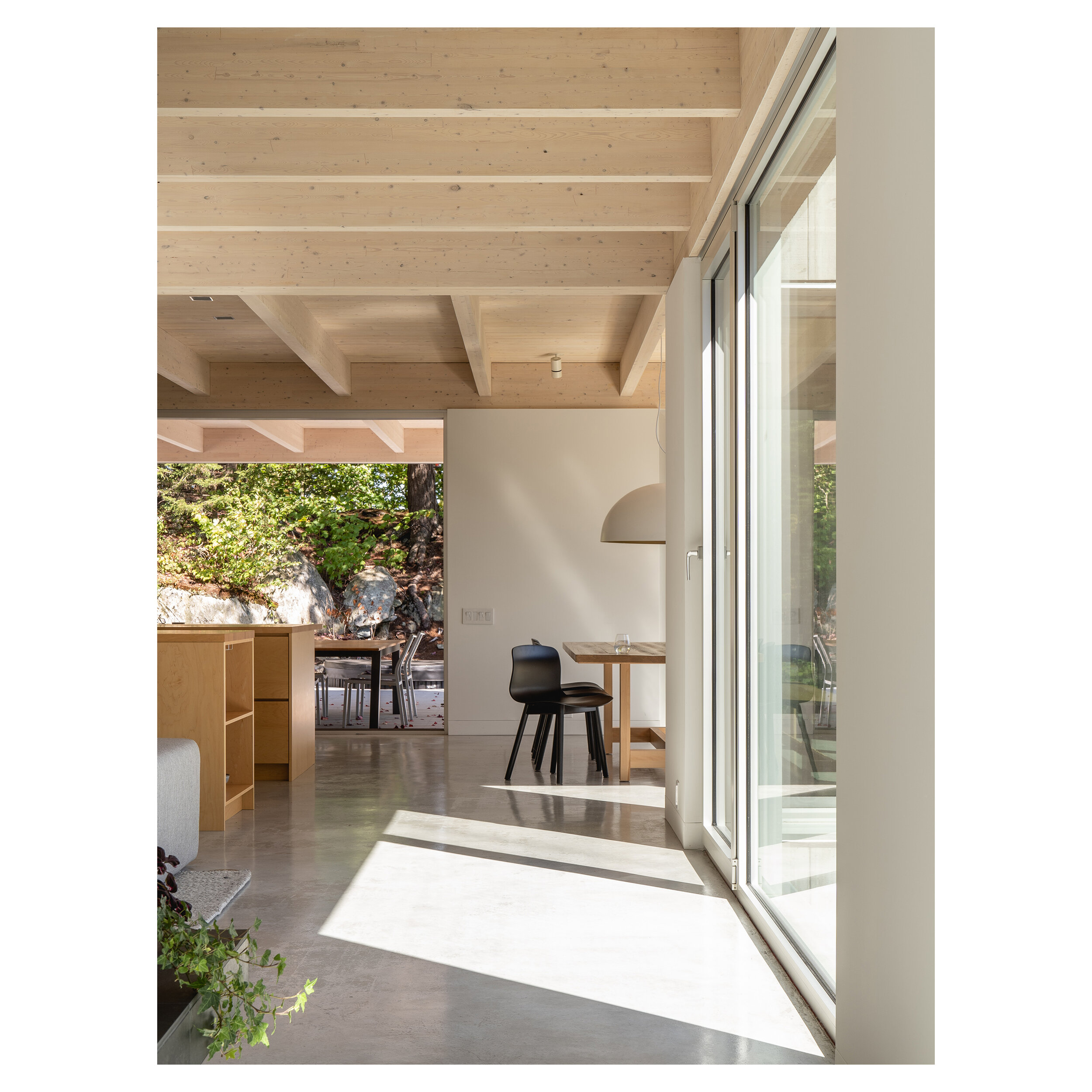   &lt;&lt;&lt;&lt;&lt; BACK     Maison Forêt I / Natalie Dionne Architecture    © Raphaël Thibodeau 