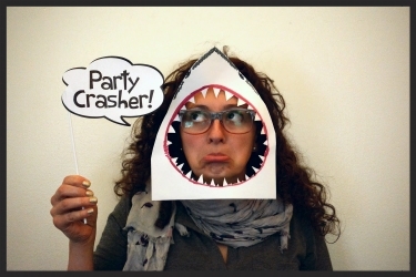 Creation Station Self Portrait: Representing the carcharhinids. Who is the real party crasher?