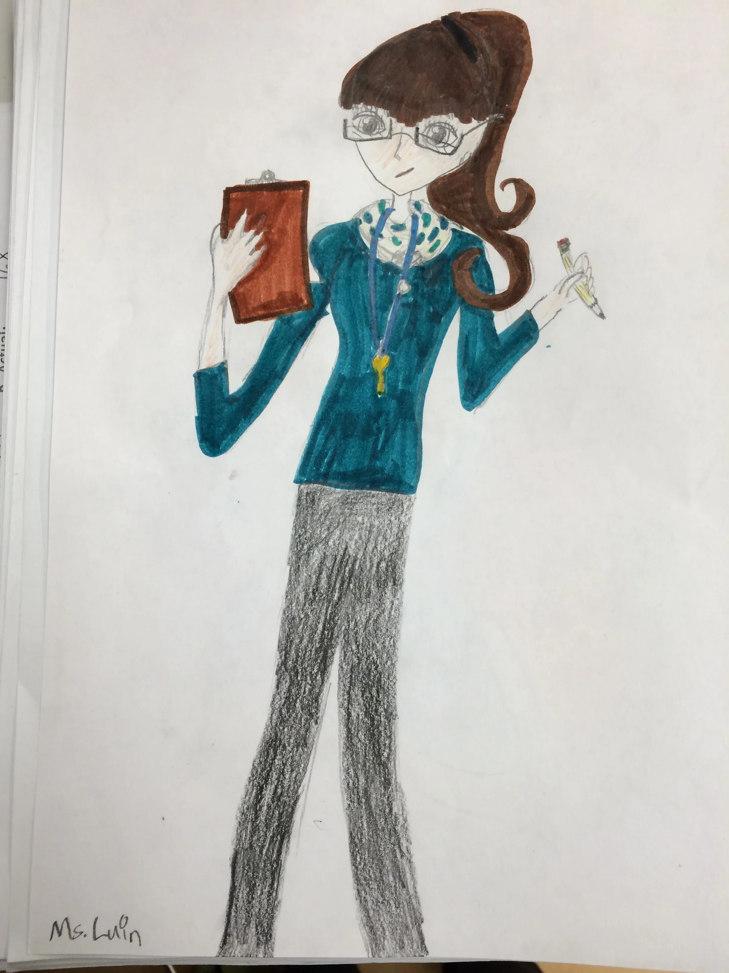 How my students view me.