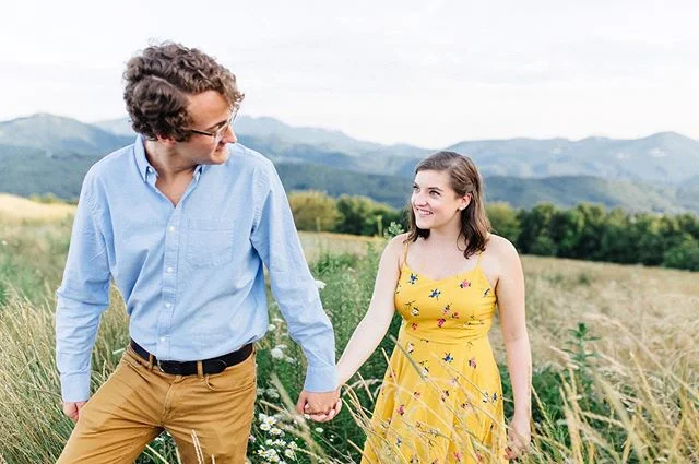 Blues and greens in the Blue Ridge Mountains forever 💙🌱