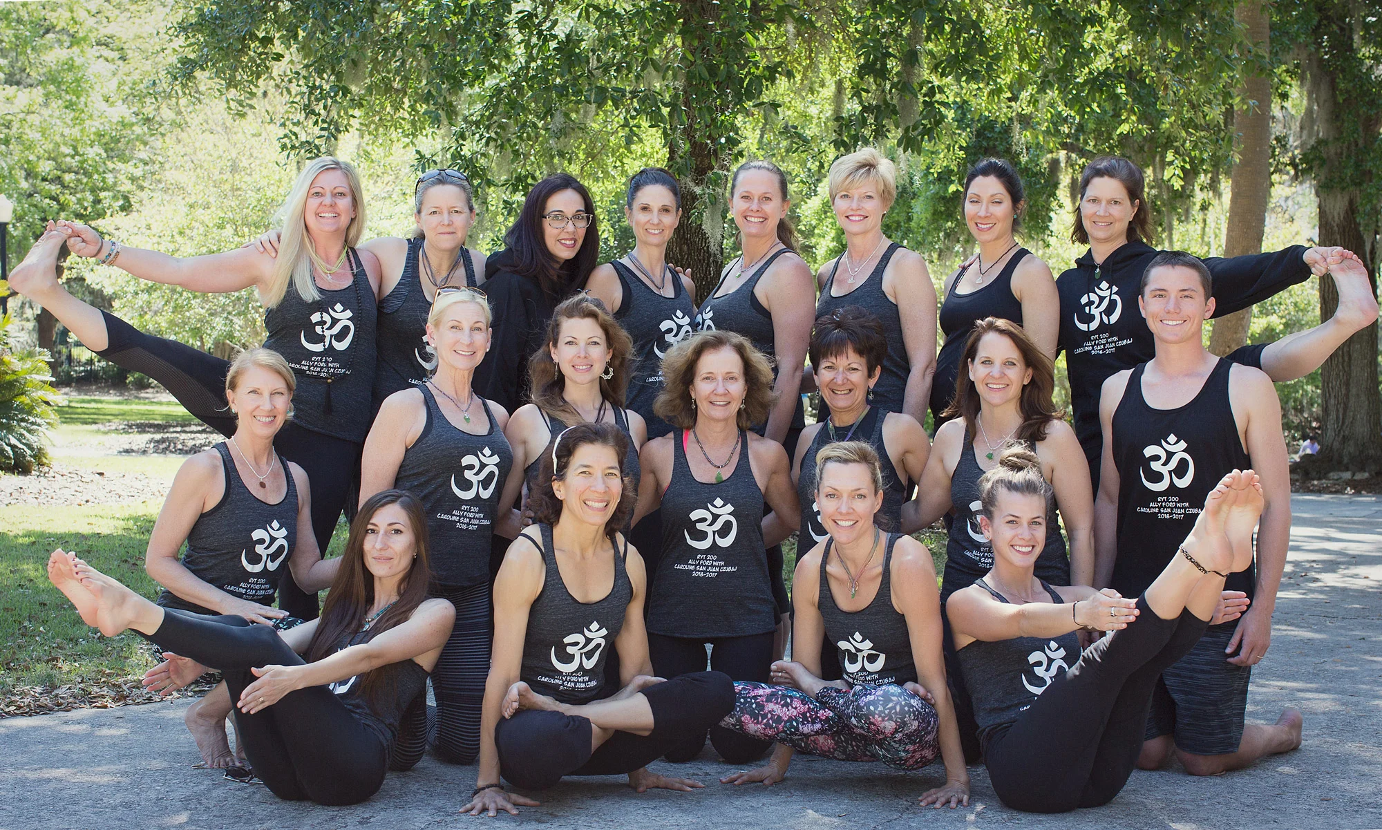 2016 200-Hour Yoga Training Graduates Photo by Claire Rhodes