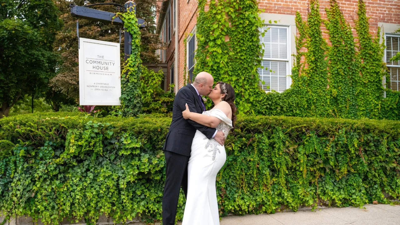 Aimee and Jonathons Wedding at the Community House in Birmingham, MI