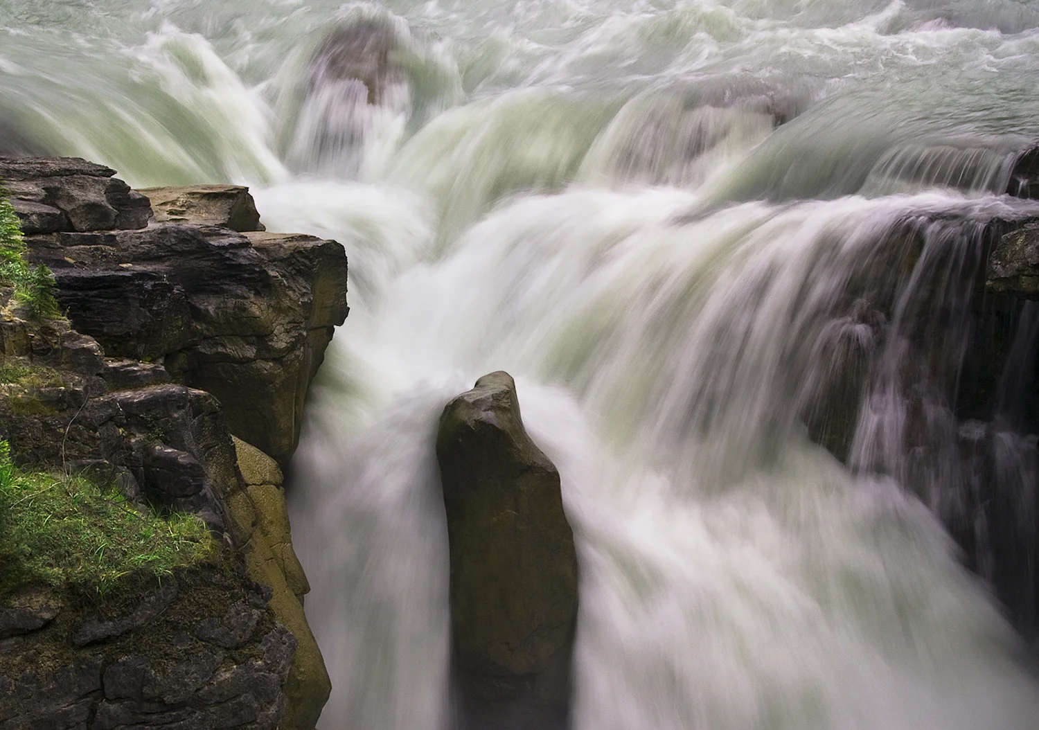 Waterfall, Canadian Rockies