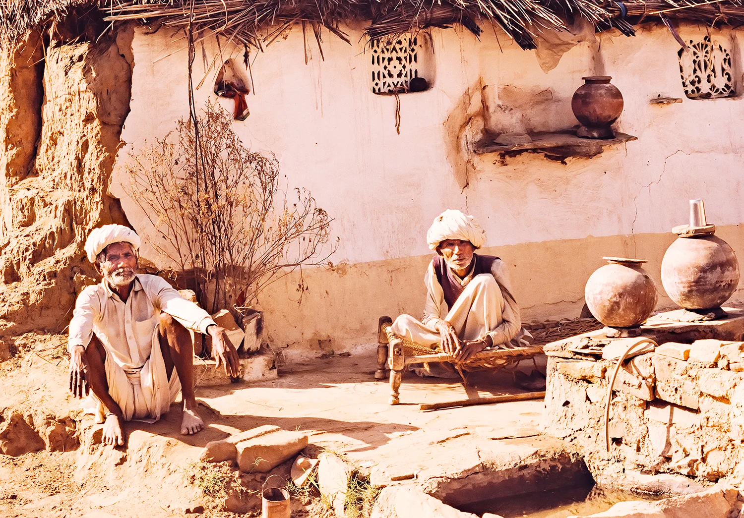 Villagers, Rajasthan, India