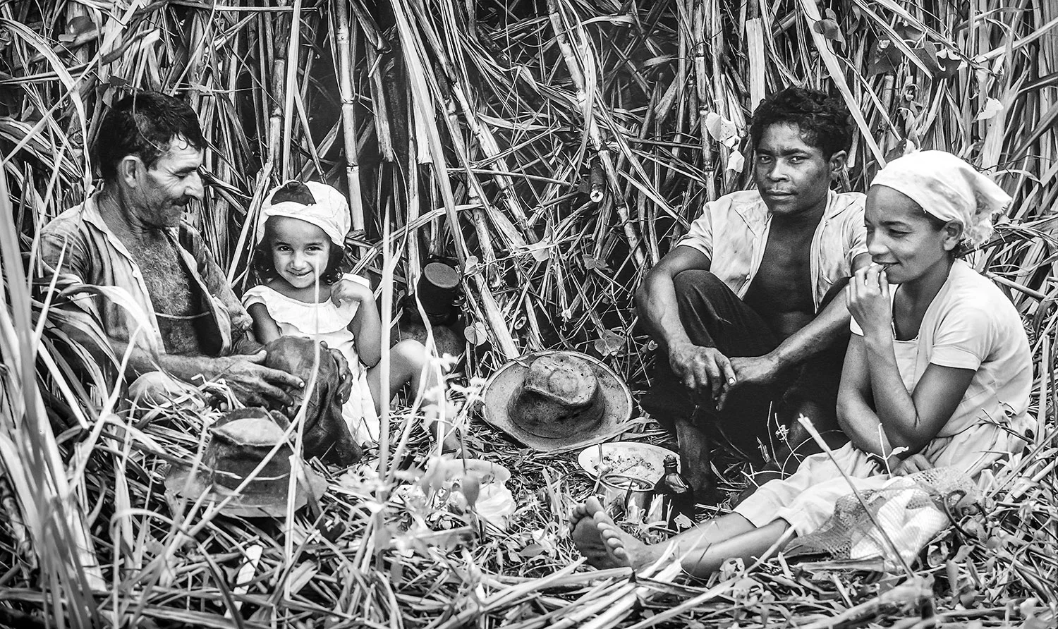 Sugarcane workers near Recife,, Brazil