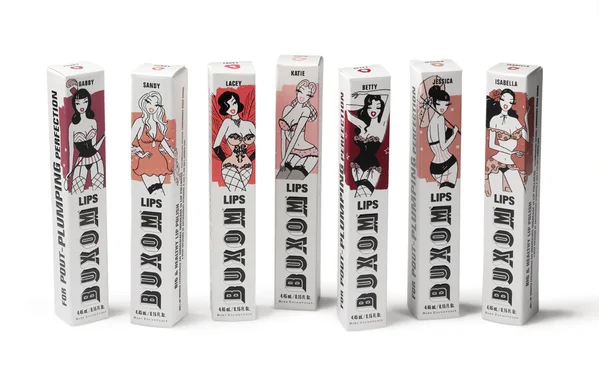 Buxom Cosmetics packaging article here.