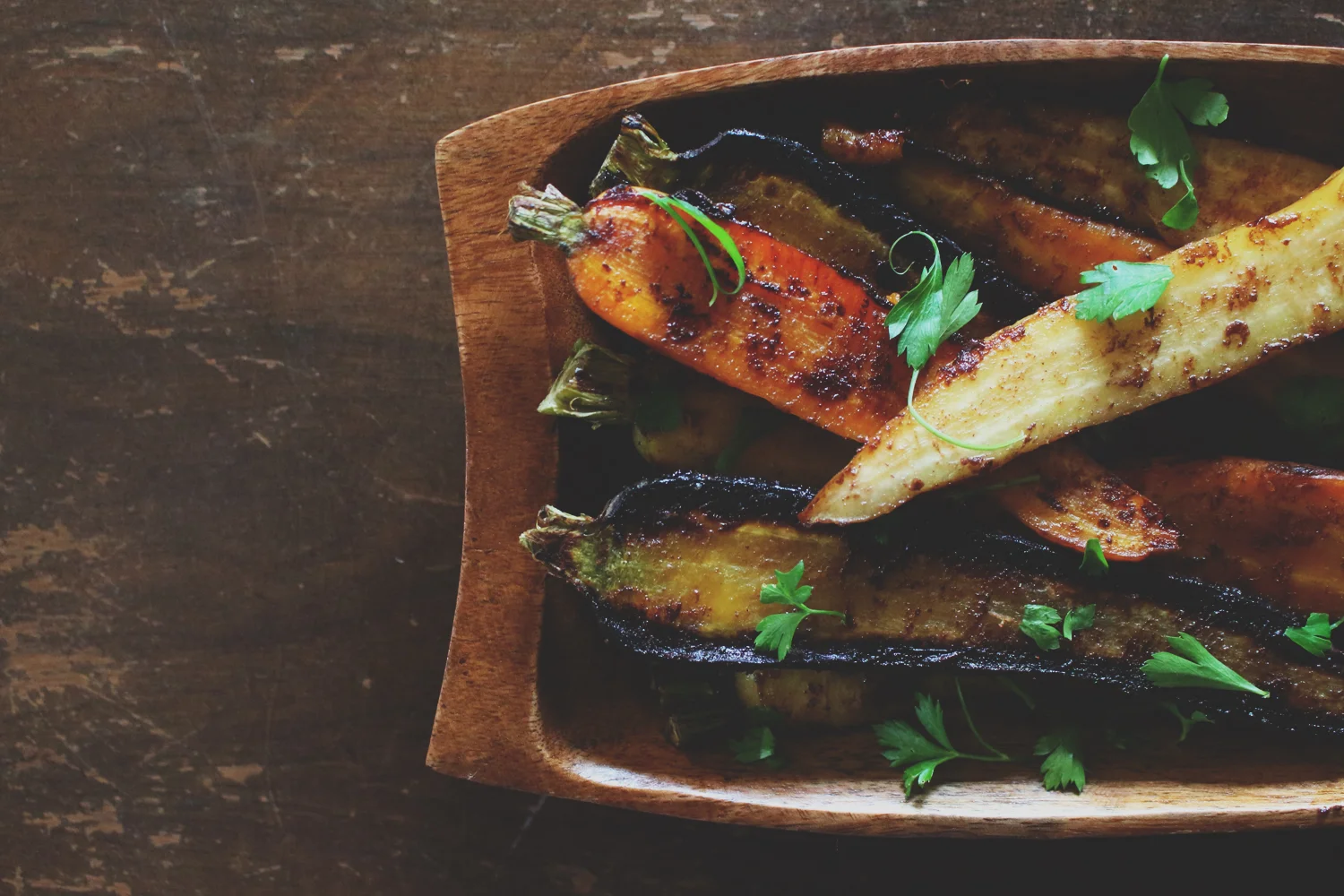 Roasted Spiced-Carrots
